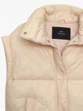 Pikowana kamizelka - kremowy - CROPP - small6