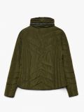 Kurtka puffer z wysokim kołnierzem - zielony - CROPP - small6