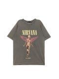 Koszulka z nadrukiem Nirvana - szary - CROPP - small2