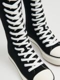 Czarne bardzo wysokie trampki - czarny - CROPP - small3