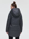 Pikowana kurtka puffer z kapturem - czarny - CROPP - small3