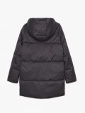Pikowana kurtka puffer z kapturem - czarny - CROPP - small6