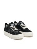 Czarne trampki z motywem gwiazd - czarny - CROPP - small2