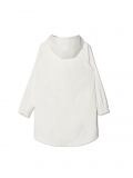 Biały płaszcz parka z kapturem - biały - CROPP - small3