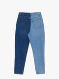 Blugi mom în două tonuri - albastru - CROPP - small6