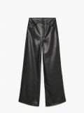 Spodnie z imitacji skóry - czarny - CROPP - small4