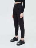 Spodnie z paskiem - czarny - CROPP - small2