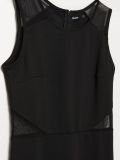 Sukienka z siateczką - czarny - CROPP - small3