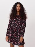 Sukienka w kwiaty - różowy - CROPP - small2