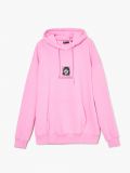 Różowa bluza comfort z kapturem - różowy - CROPP - small5