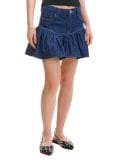 Teksas suknja - mornarsko plava - CROPP - small3