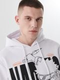 Bluza z kapturem Naruto - biały - CROPP - small2