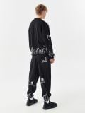 Czarna bluza z nadrukiem - czarny - CROPP - small4