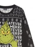 Świąteczny sweter z Grinchem - czarny - CROPP - small2