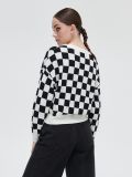 Gemusterte Strickjacke - Weiß - CROPP - small4