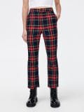 Кариран панталон - червeн - CROPP - small2