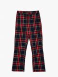 Кариран панталон - червeн - CROPP - small4