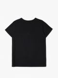Czarny T-shirt z nadrukiem - czarny - CROPP - small6