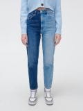 Dwukolorowe mom jeans - niebieski - CROPP - small2