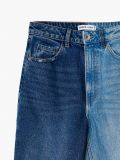 Dwukolorowe mom jeans - niebieski - CROPP - small5