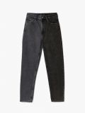 Dwukolorowe mom jeans - szary - CROPP - small4