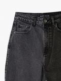 Dwukolorowe mom jeans - szary - CROPP - small5