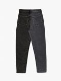 Dwukolorowe mom jeans - szary - CROPP - small6