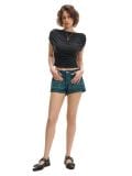 Bluza s naborima - crno - CROPP - small3