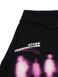 Czarna bluza z kapturem i nadrukiem - czarny - CROPP - small4