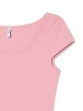 Obična majica - prljavo roze - CROPP - small4