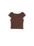 Glatka majica - smeđe - CROPP - small2
