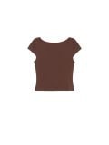 Glatka majica - smeđe - CROPP - small3