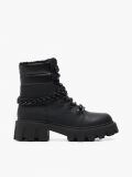 Trapery z ociepleniem - czarny - CROPP - small1