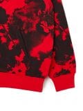 Czerwono-czarna bluza z kapturem - czerwony - CROPP - small2
