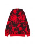 Czerwono-czarna bluza z kapturem - czerwony - CROPP - small3
