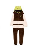 Świąteczna piżama onesie Shrek - brązowy - CROPP - small1