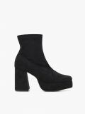 Czarne botki na obcasie - czarny - CROPP - small1