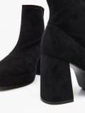 Czarne botki na obcasie - czarny - CROPP - small3