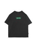 T-shirt nera con stampa - Nero - CROPP - small2