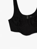 Korsett Top - Schwarz - CROPP - small5
