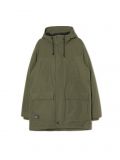 Cappotto impermeabile con cappuccio - verde oliva - CROPP - small4