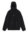 Polarowa bluza z kapturem i kominiarką ADU.LTD - czarny - CROPP - small5