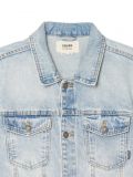Kurtka jeansowa z efektem sprania - niebieski - CROPP - small3