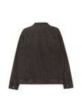 Czarna kurtka jeansowa z efektem sprania - czarny - CROPP - small3