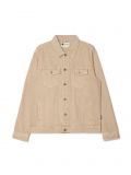 Beżowa kurtka jeansowa trucker - beżowy - CROPP - small2