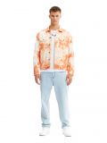 Jeansowa kurtka tie-dye - pomarańczowy - CROPP - small4