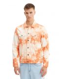 Jeansowa kurtka tie-dye - pomarańczowy - CROPP - small5