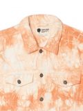 Jeansowa kurtka tie-dye - pomarańczowy - CROPP - small2