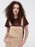 Salopette in velluto a costine - panna - CROPP - small3