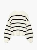 Sweter w paski - kremowy - CROPP - small4